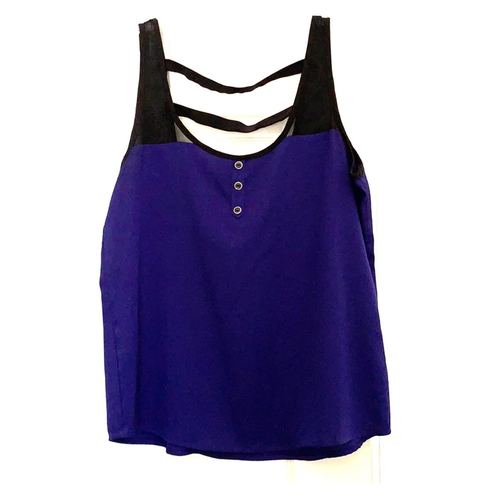 Blue summer top
